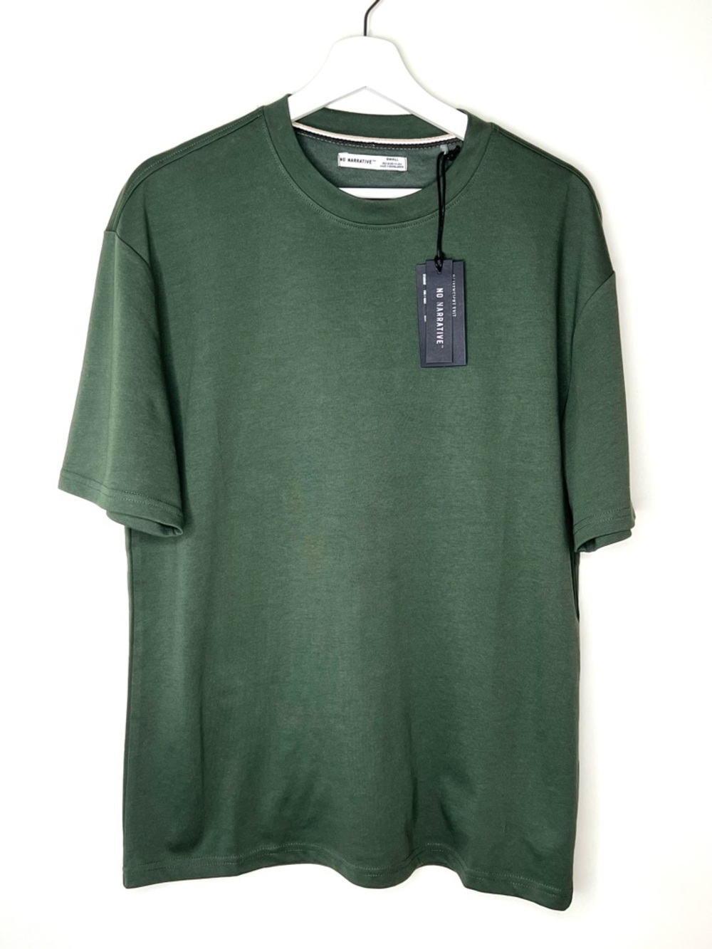 No Narrative T-shirt Green Size Small